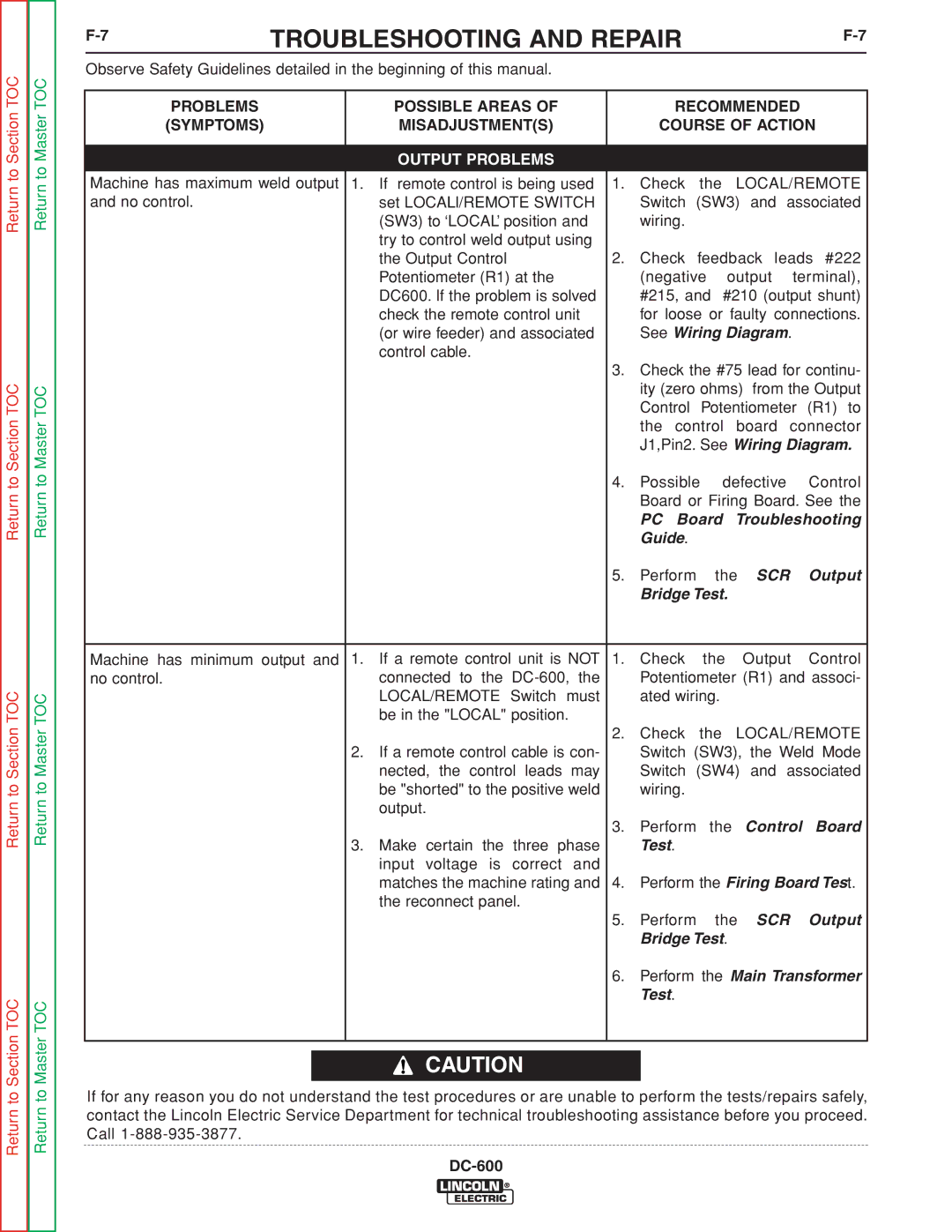 Lincoln Electric SVM188-A service manual J1,Pin2. See Wiring Diagram 