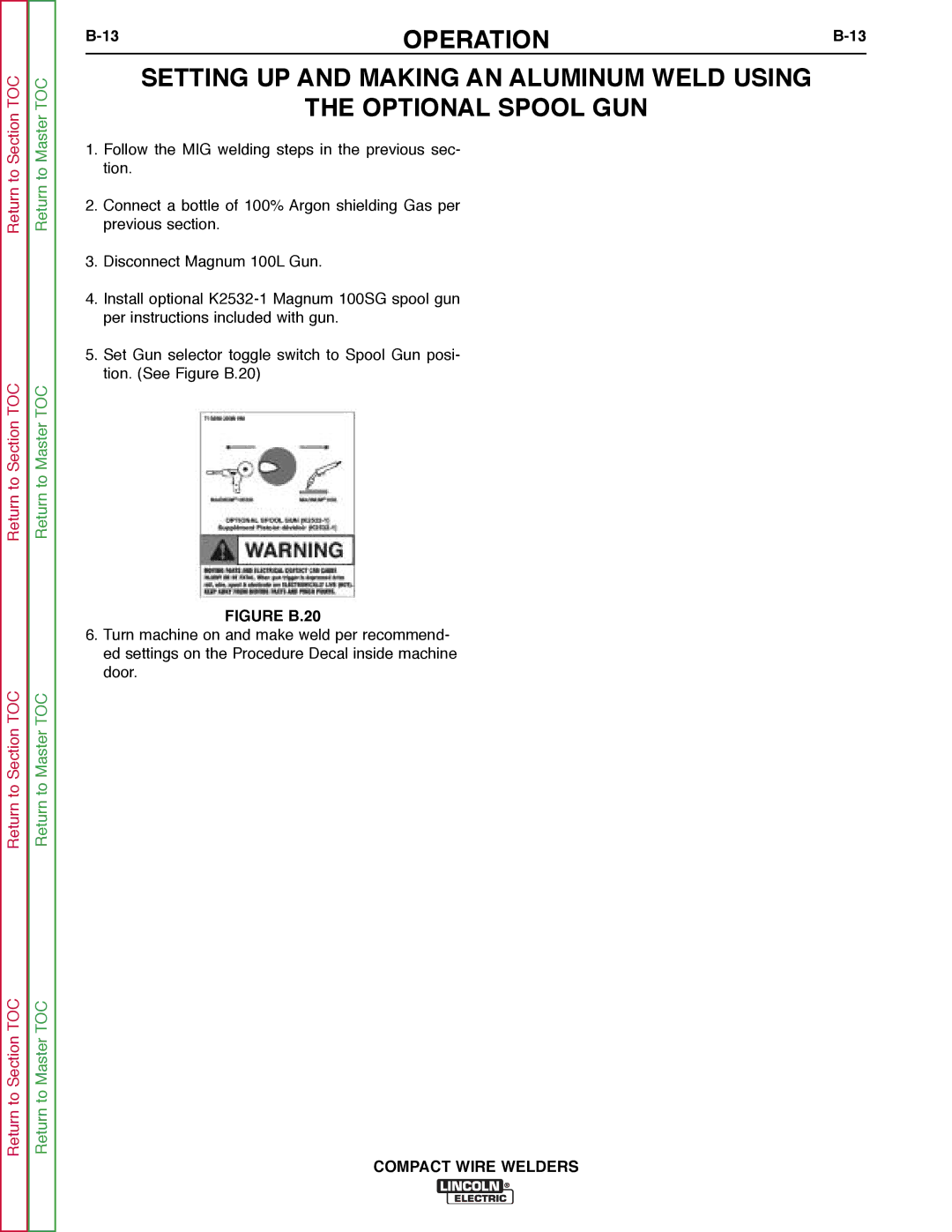 Lincoln Electric SVM189-B service manual Figure B.20 