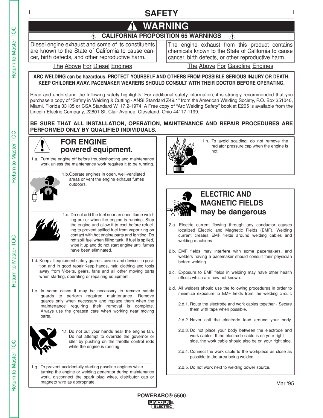 Lincoln Electric SVM197-A service manual ISAFETYi 