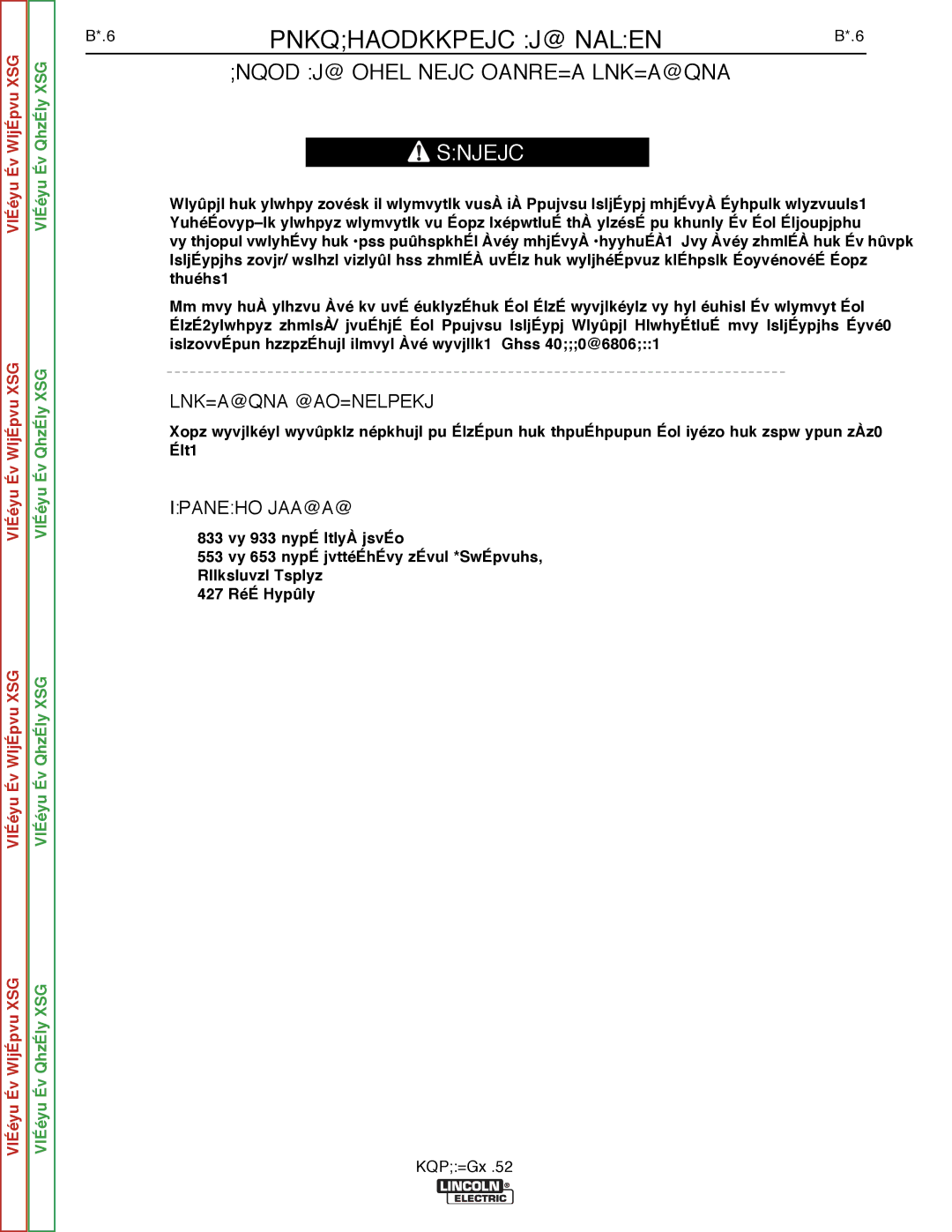 Lincoln Electric SVM204-A service manual Brush and Slip Ring Service Procedure, Procedure Description 