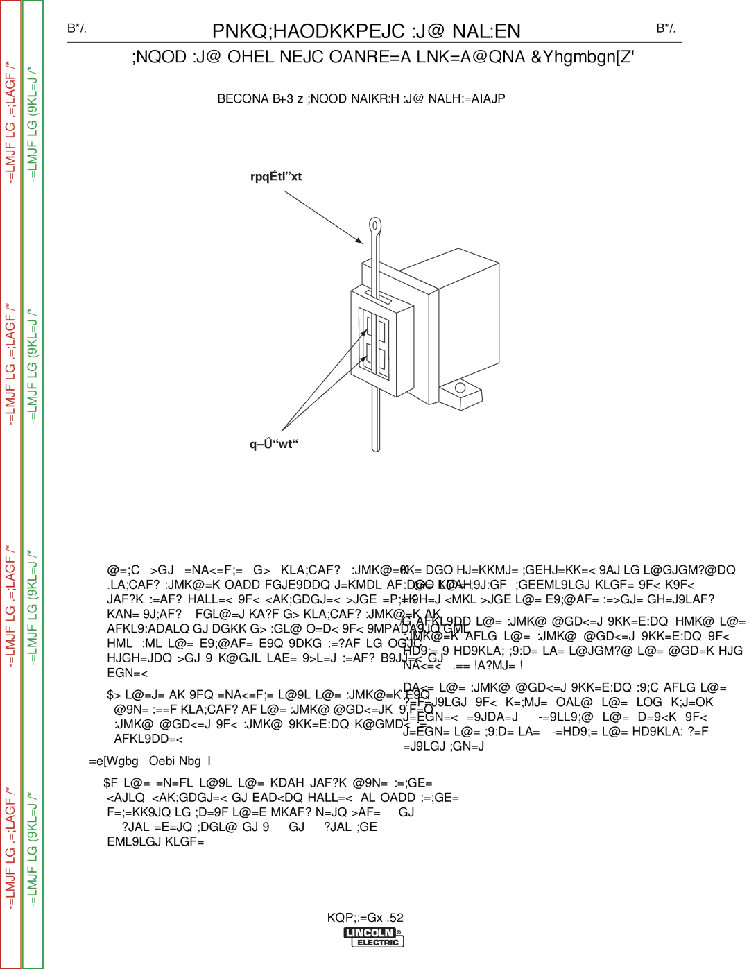 Lincoln Electric SVM204-A service manual Cable TIE Brushes, Cleaning Slip Rings 