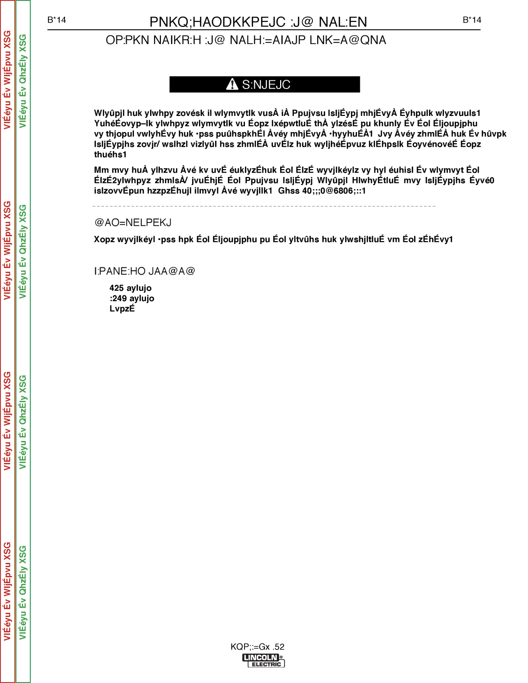 Lincoln Electric SVM204-A service manual Stator Removal and Replacement Procedure 