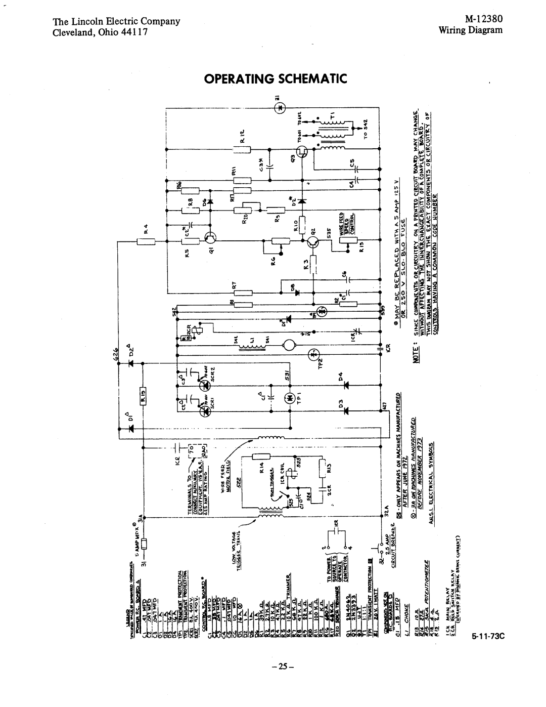 Lincoln IM-267, LN-7 manual 