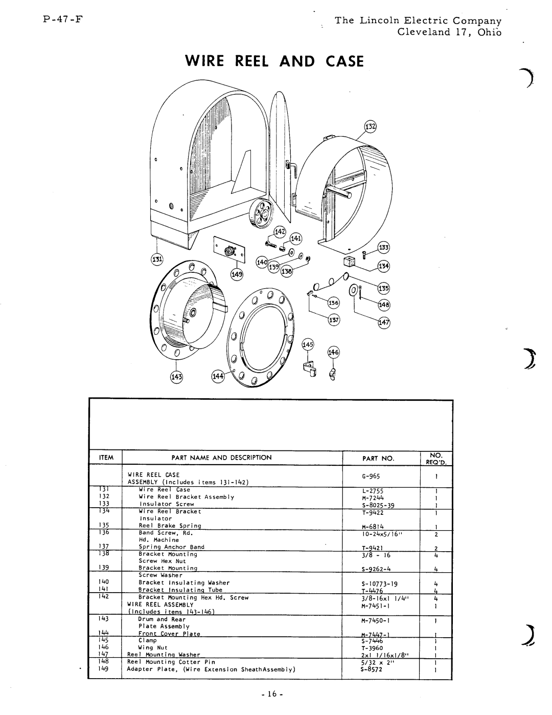 Lincoln ML-2 manual 