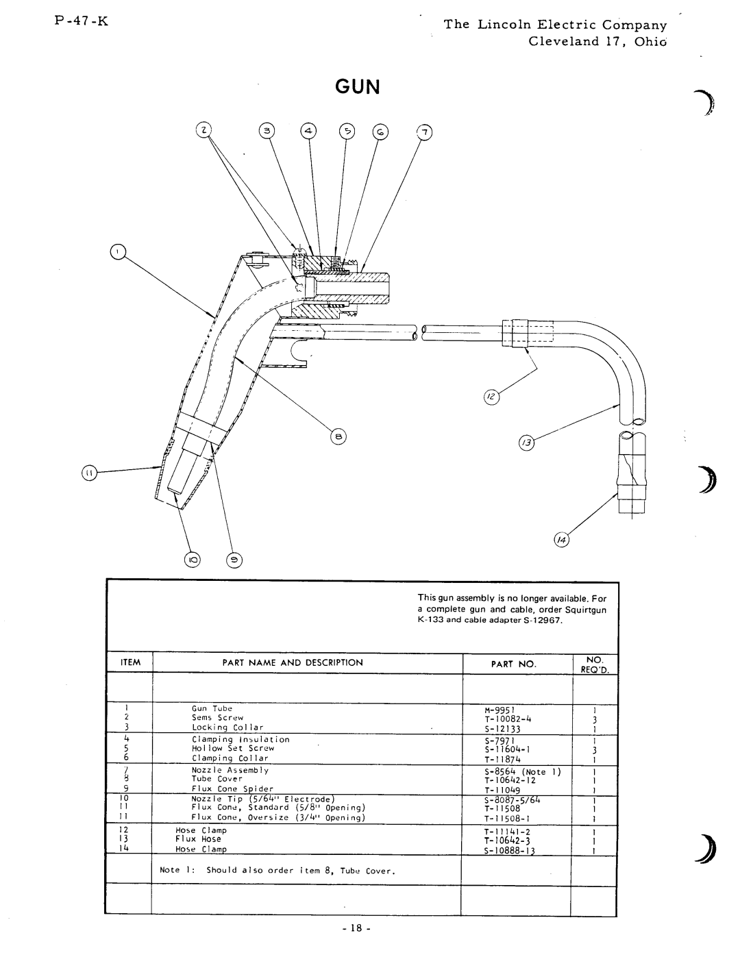 Lincoln ML-2 manual 