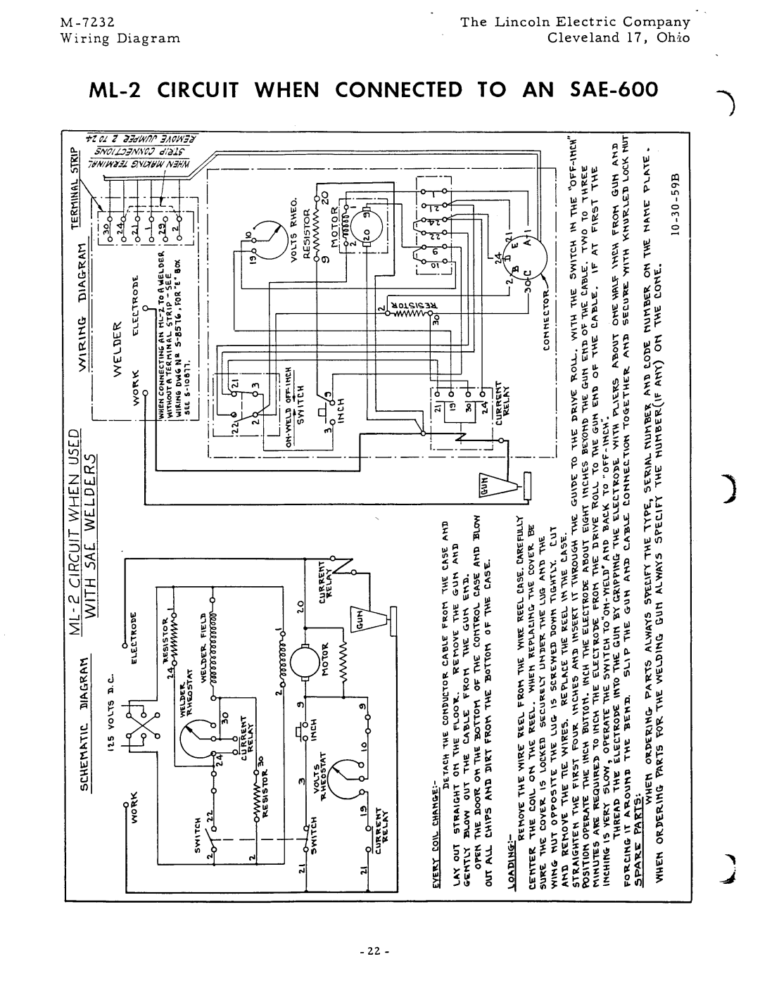 Lincoln ML-2 manual 