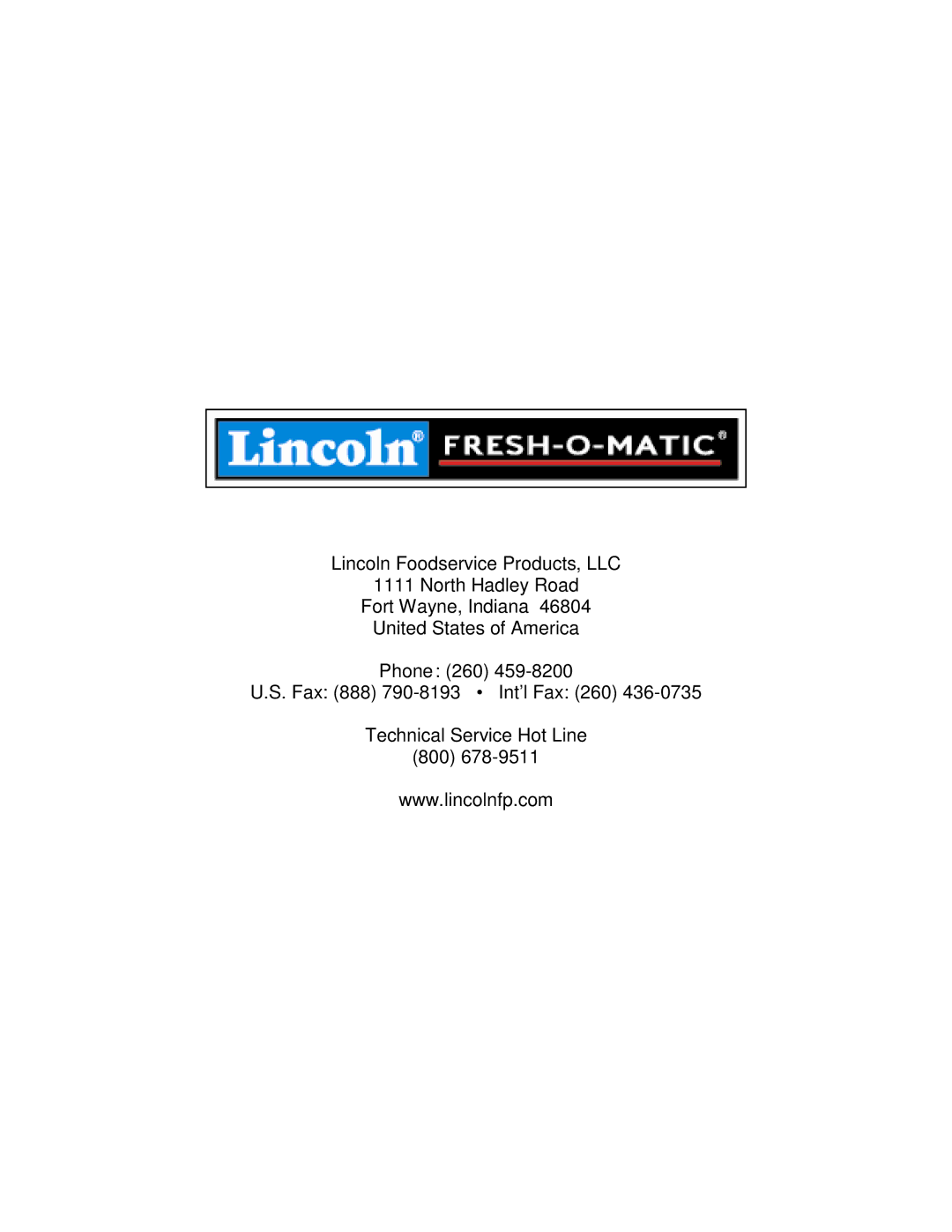 Lincoln MODEL 4000 SERIES manual Series Operations Manual 