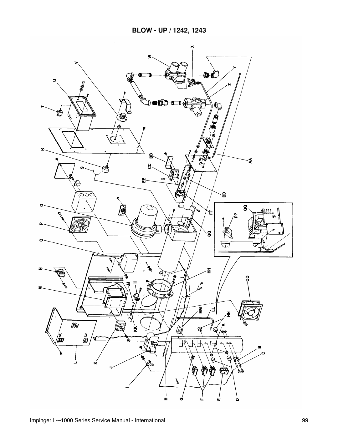 Lincoln Series 1200, Series 1000 service manual Blow UP / 1242 