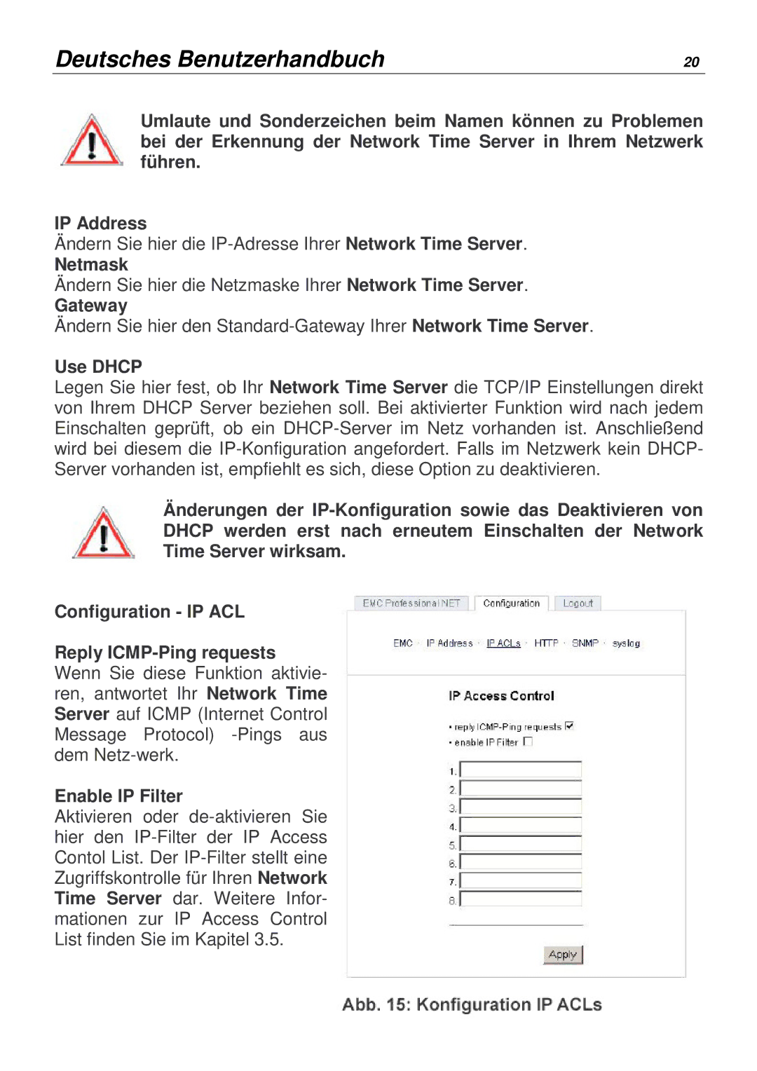 Lindy 20988 manual Netmask, Gateway, Use Dhcp 