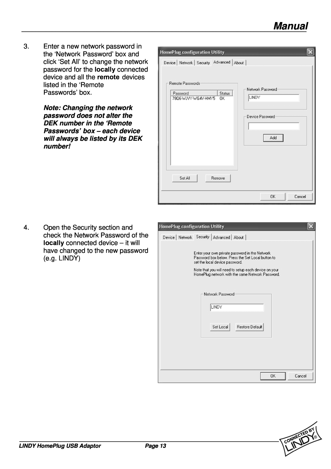Lindy 25121 user manual Manual 
