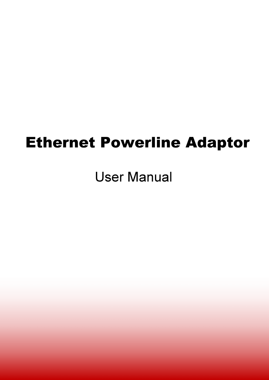 Lindy 25131 user manual Ethernet Powerline Adaptor 