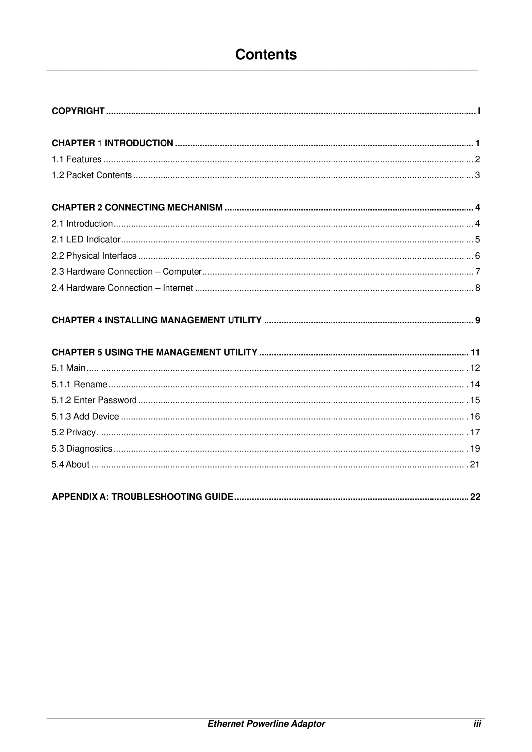 Lindy 25131 user manual Contents 