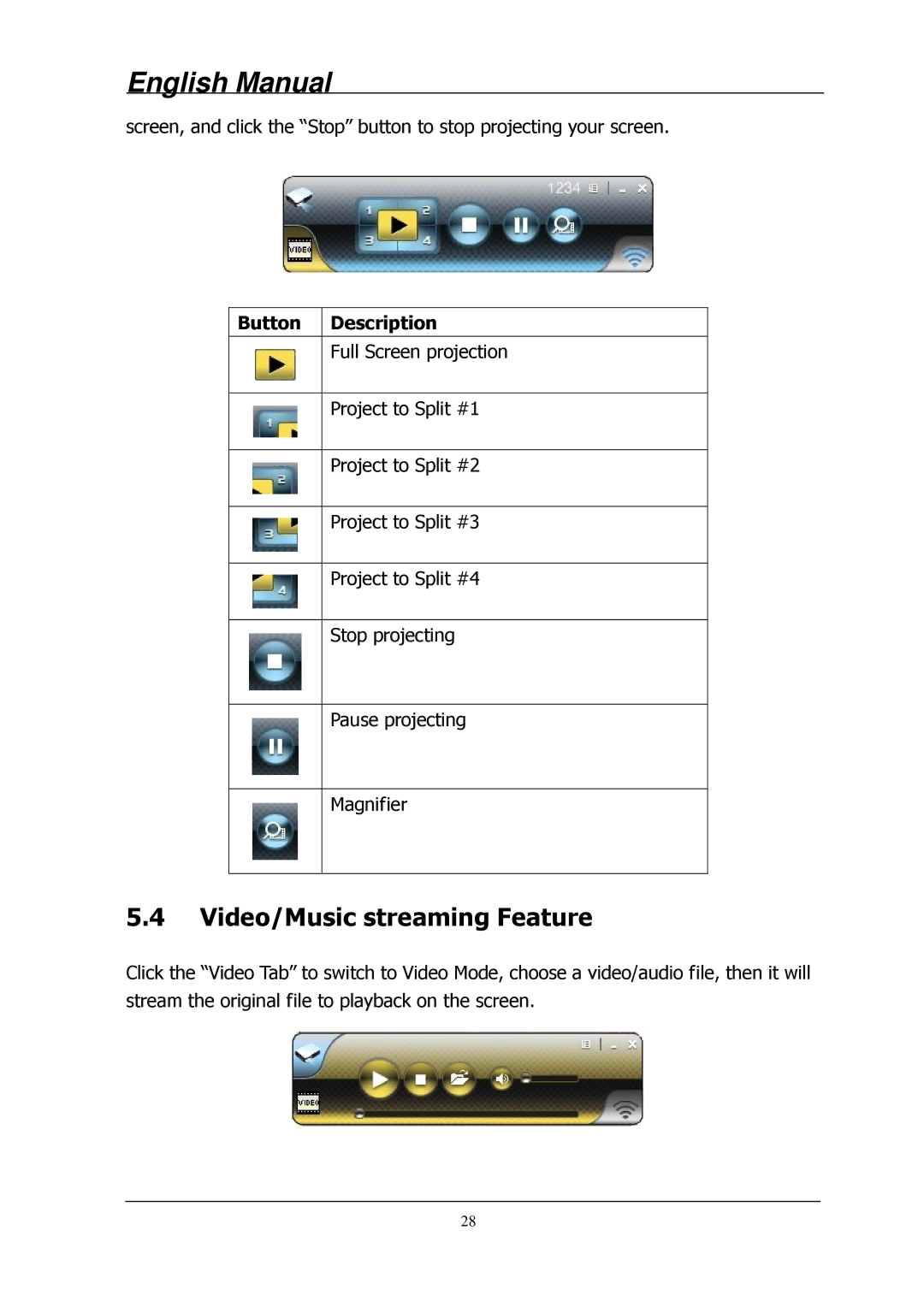 Lindy 32699 user manual Video/Music streaming Feature 