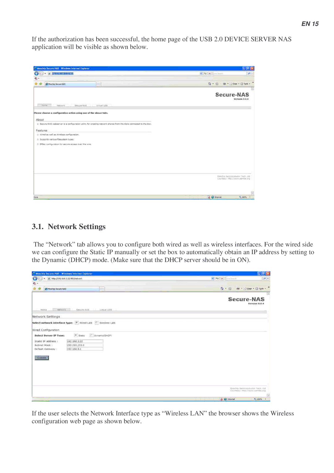 Lindy 42829 user manual Network Settings 