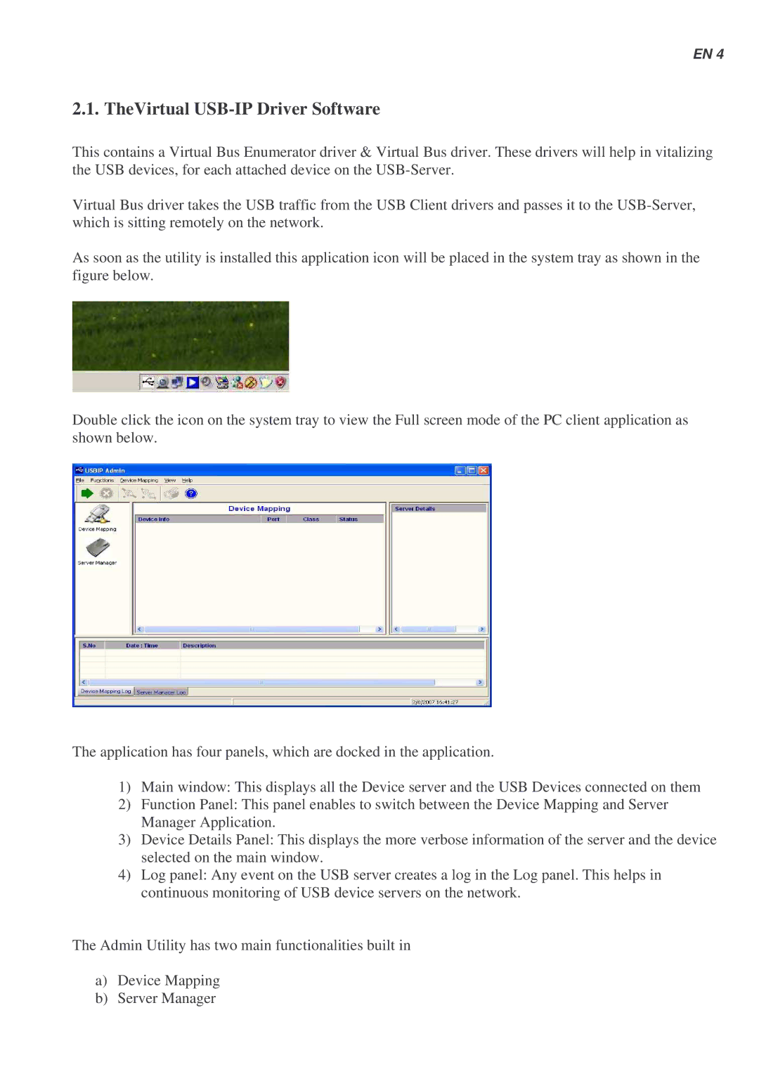 Lindy 42829 user manual TheVirtual USB-IP Driver Software 