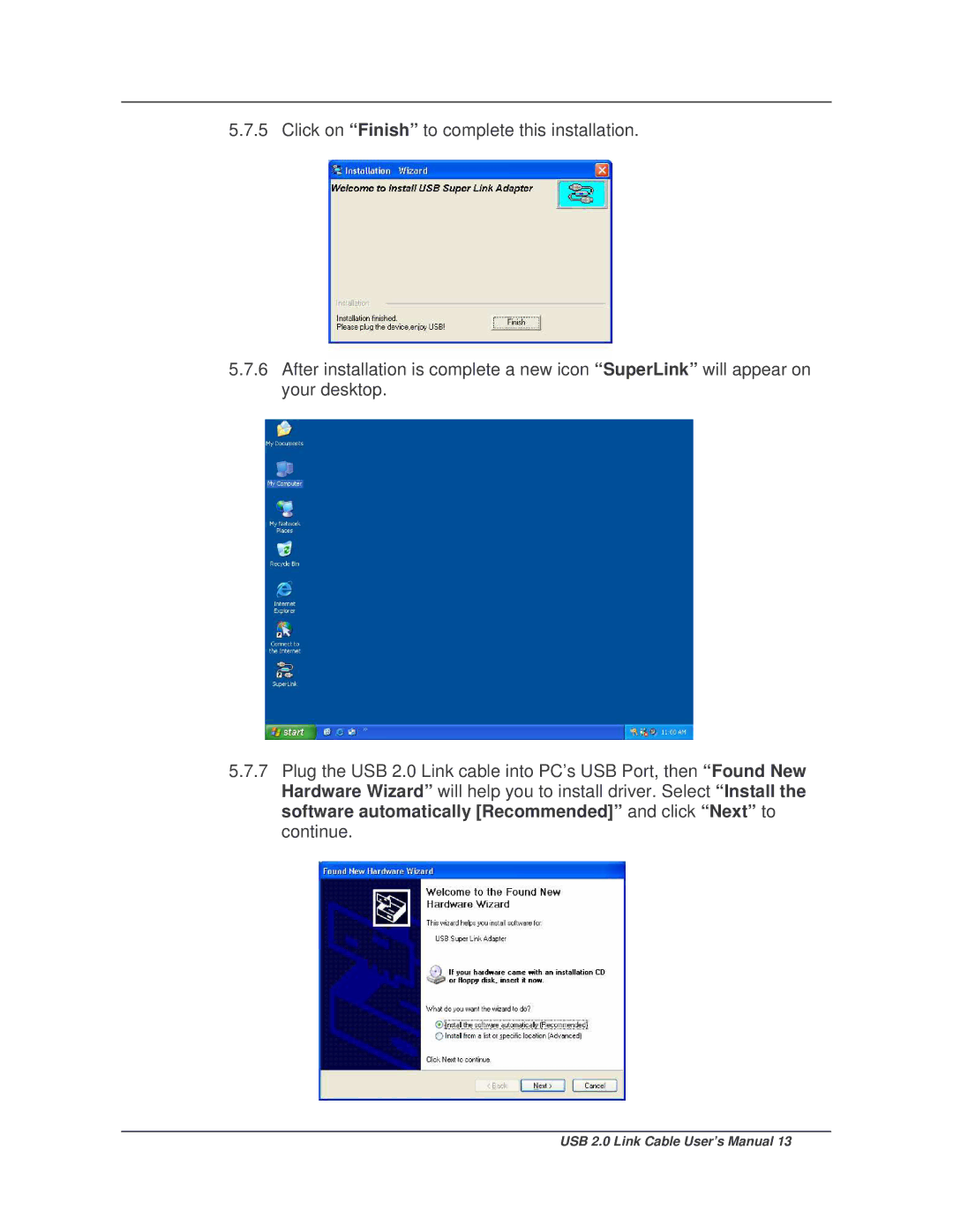 Lindy 42953 user manual USB 2.0 Link Cable User’s Manual 