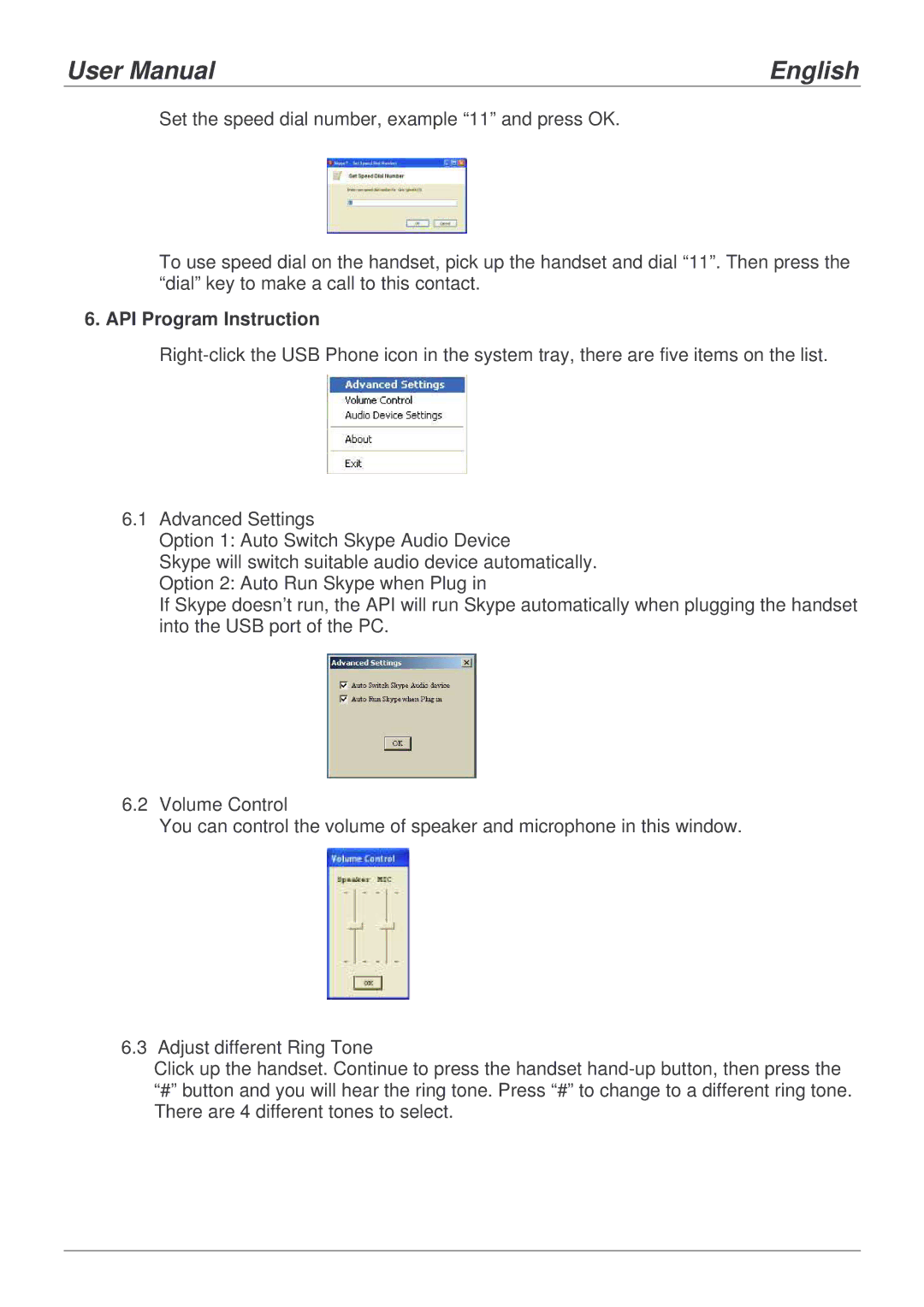 Lindy 42980 user manual API Program Instruction 