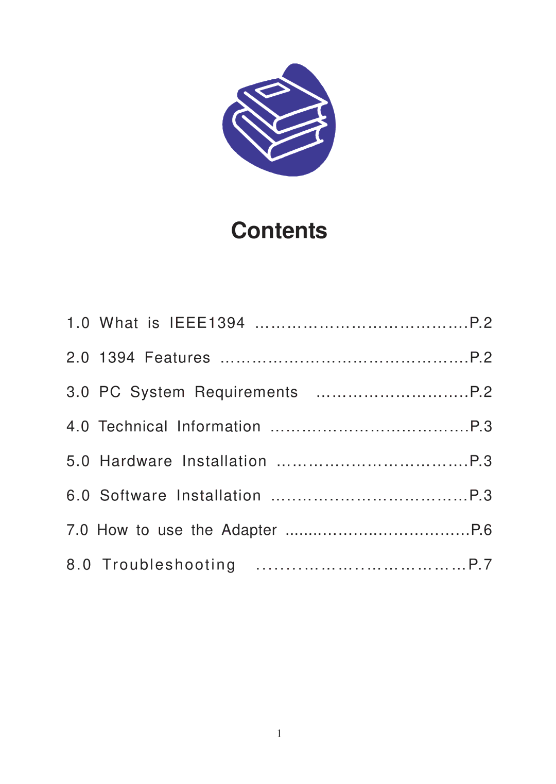 Lindy 70914 manual Contents 