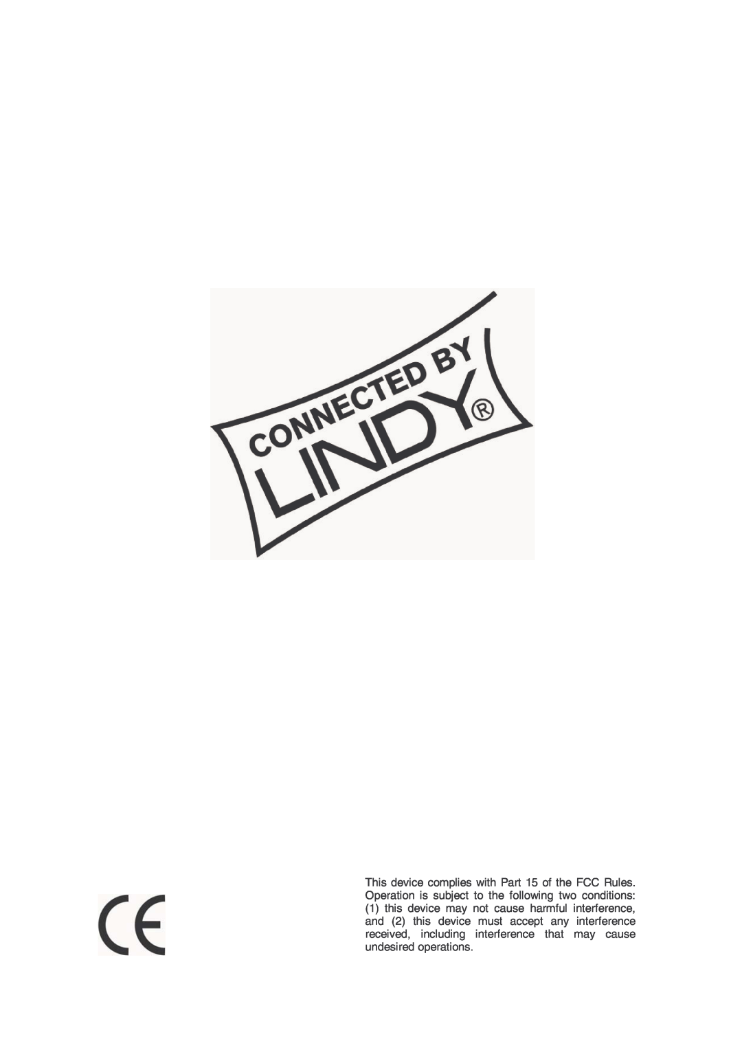 Lindy 70928 user manual 