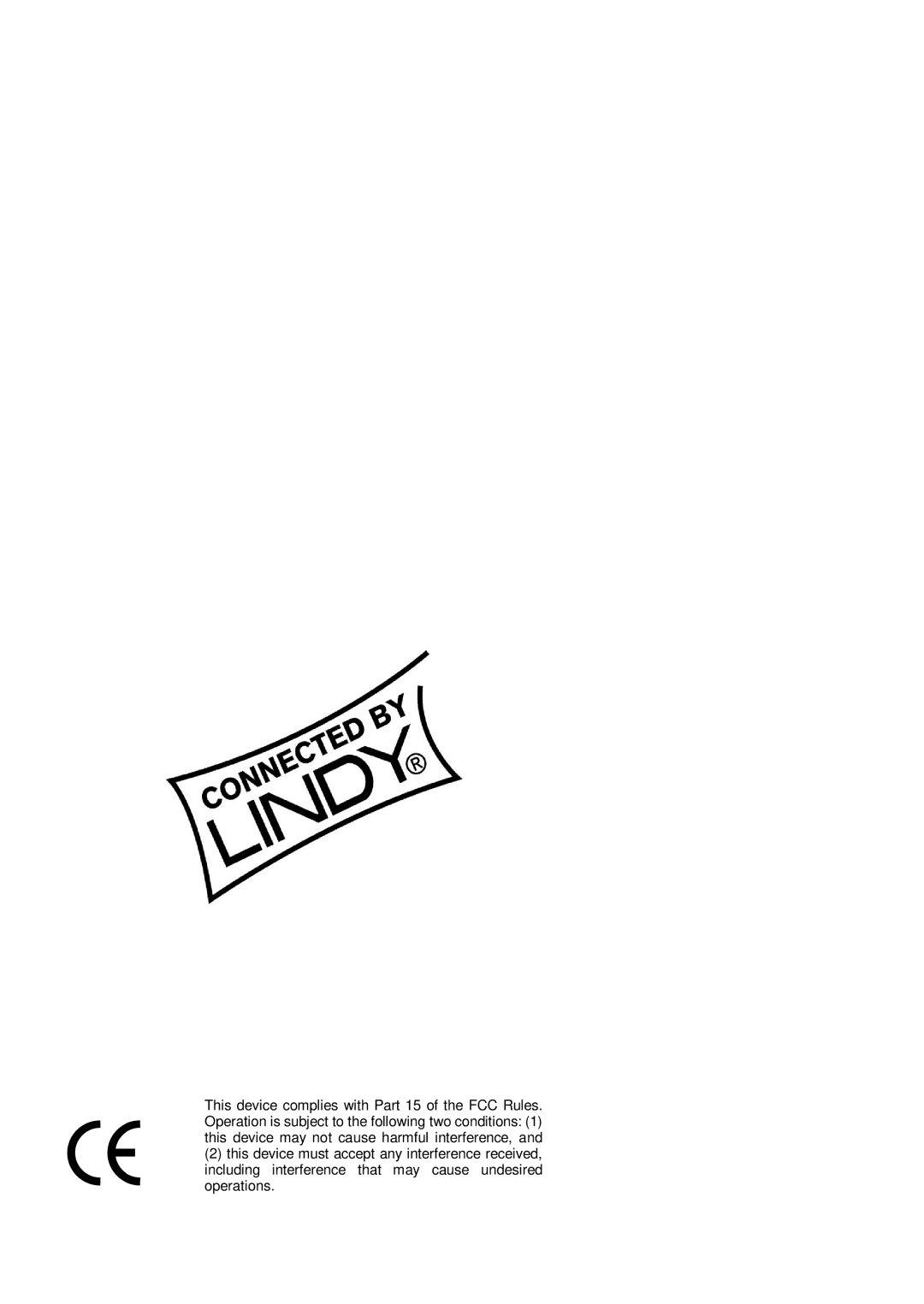 Lindy 70963 user manual 