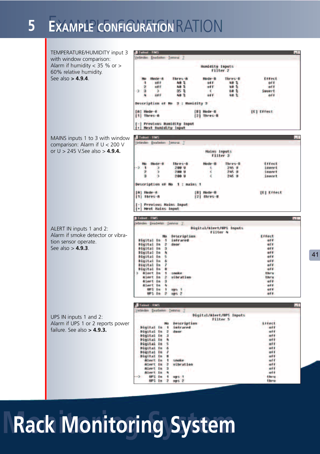 Lindy Carbon Monoxide Alarm user manual MonitoringRack MonitoringSystemSystem 