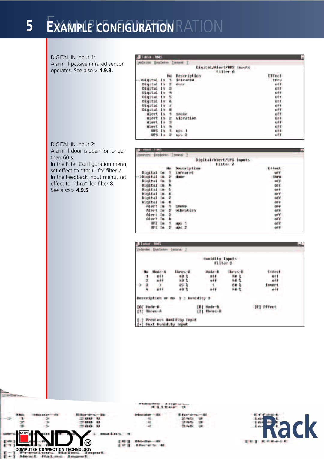 Lindy Carbon Monoxide Alarm user manual Rack 