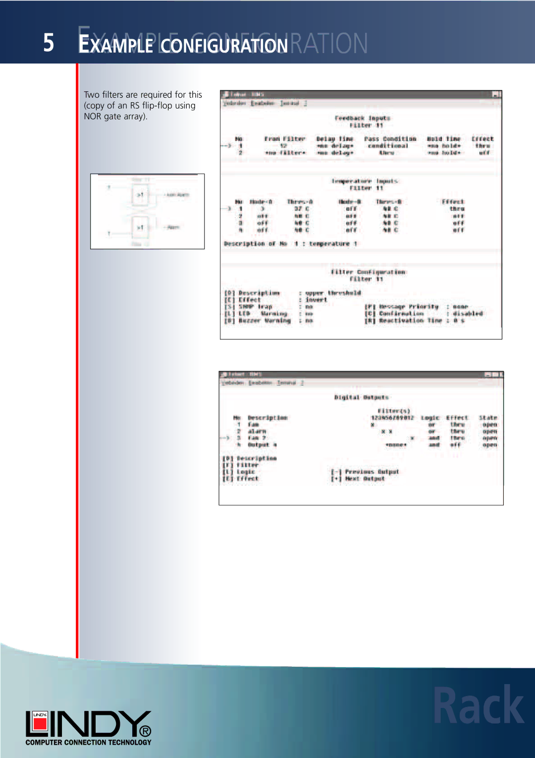 Lindy Carbon Monoxide Alarm user manual Rack 