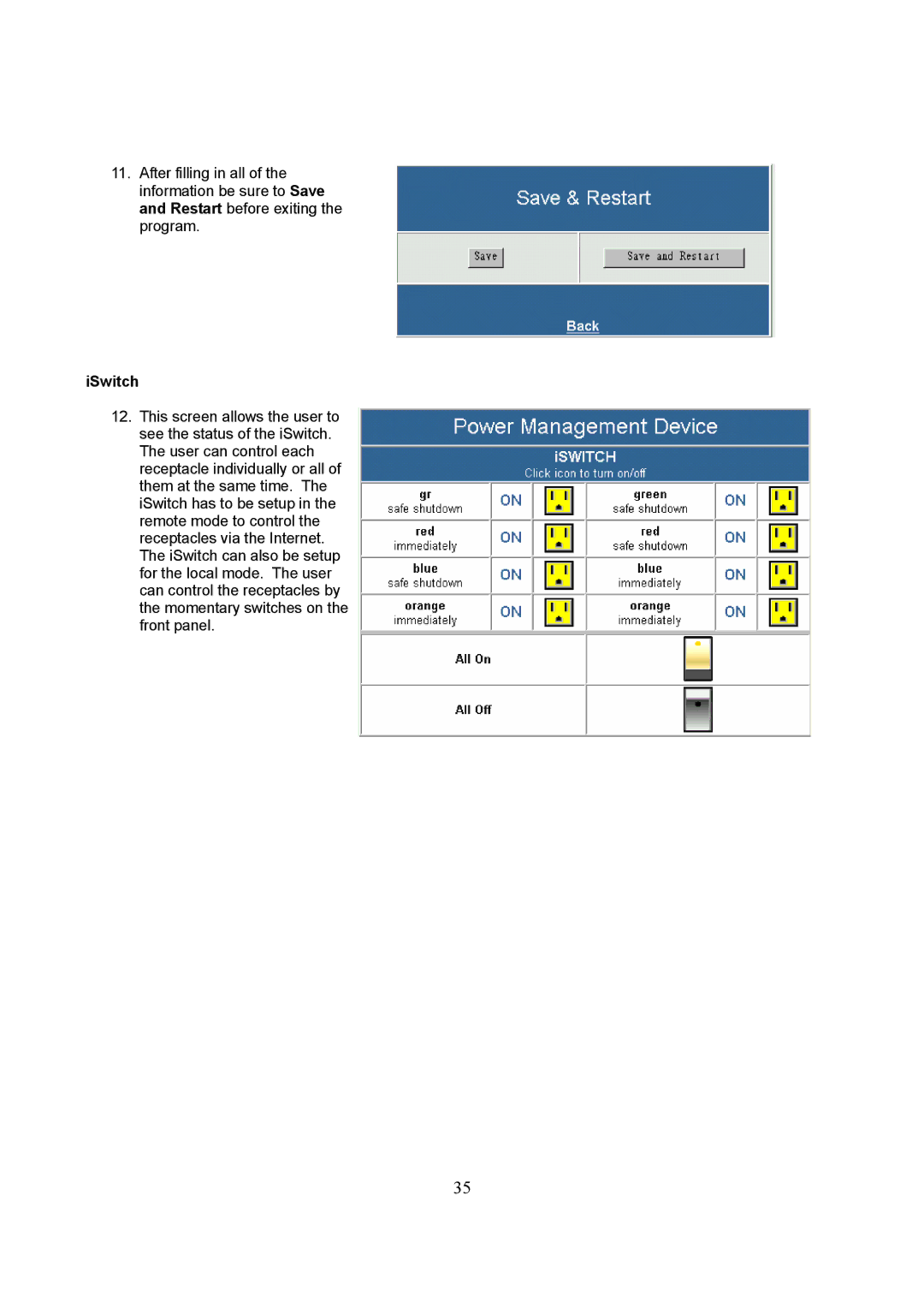 Lindy iSWITCH user manual ISwitch 