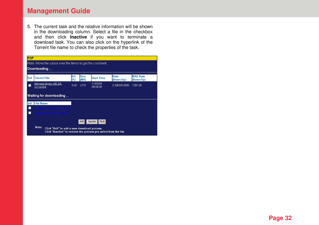 Lindy Personal Server instruction manual Management Guide 