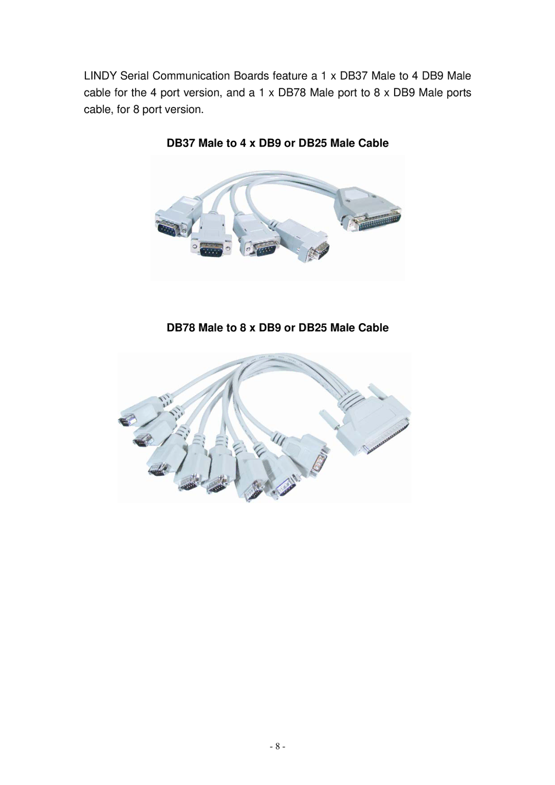 Lindy RS-422/485 user manual 