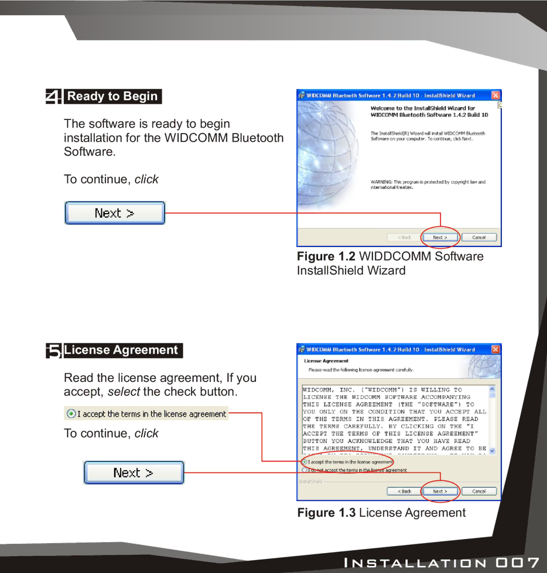 Lindy USB Bluetooth Adaptor manual Ready to Begin, License Agreement 