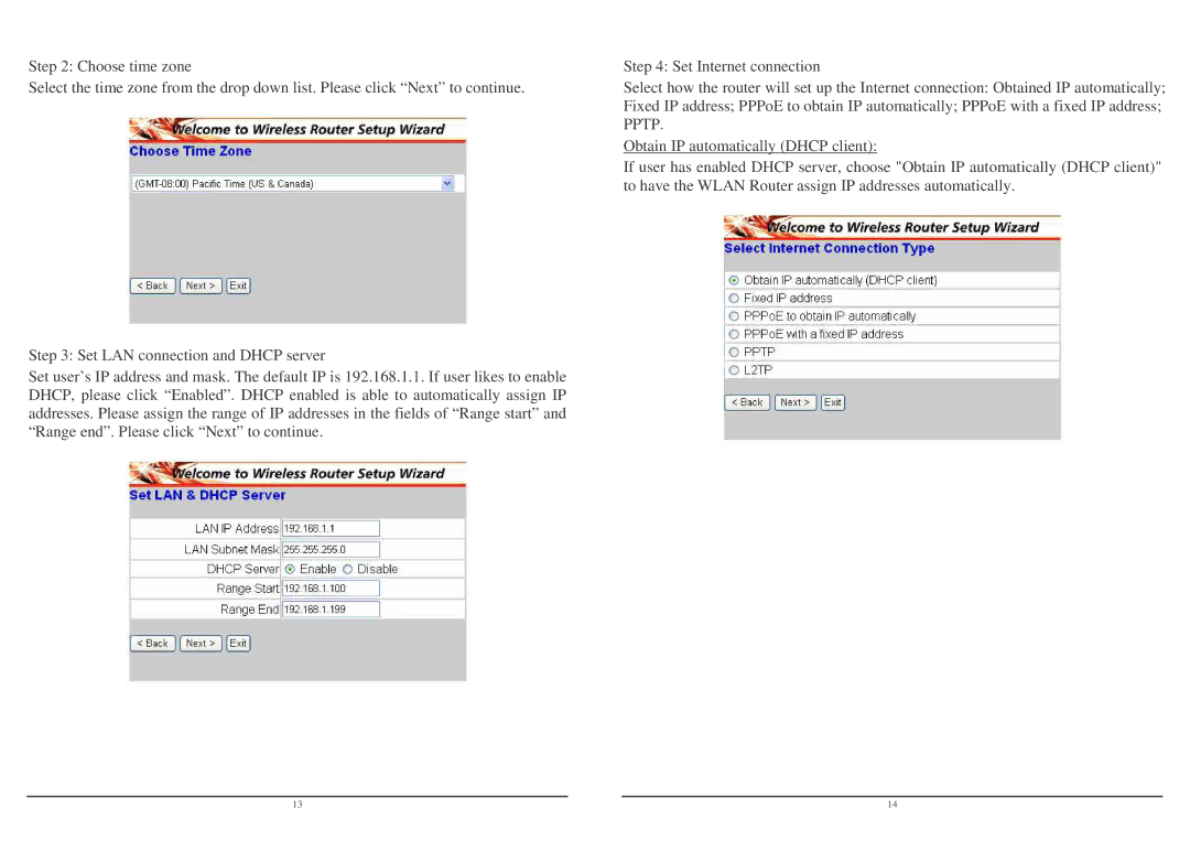 Lindy Wireless LAN Router user manual 