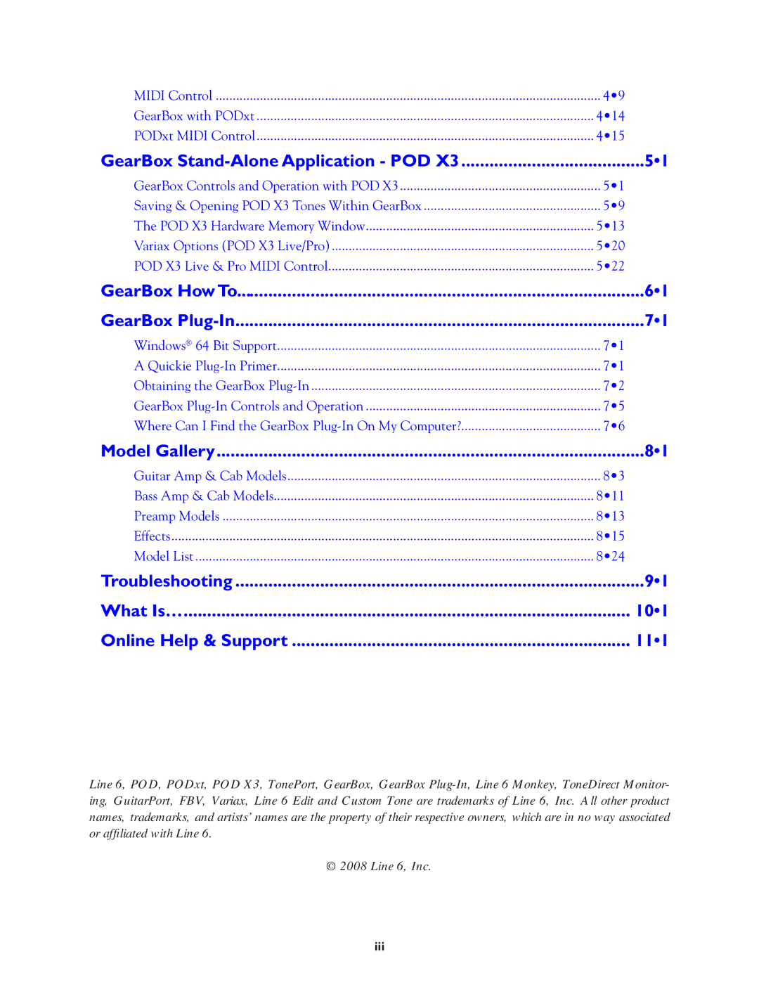 Line 6 3.7 manual What Is… 