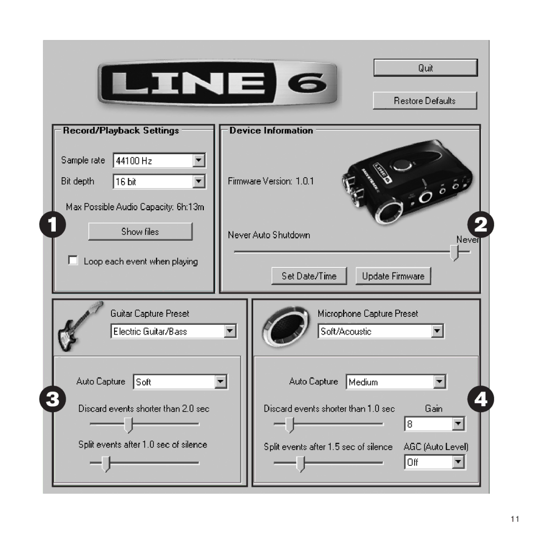 Line 6 BackTrack Series manual 