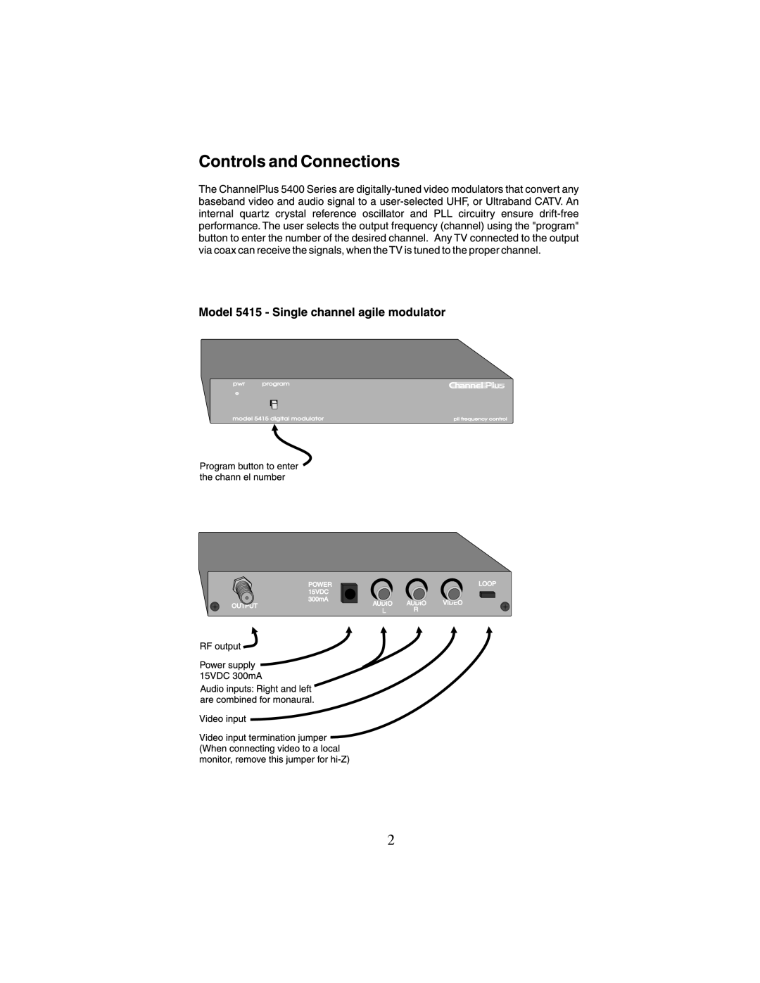 Linear 5415 manual 