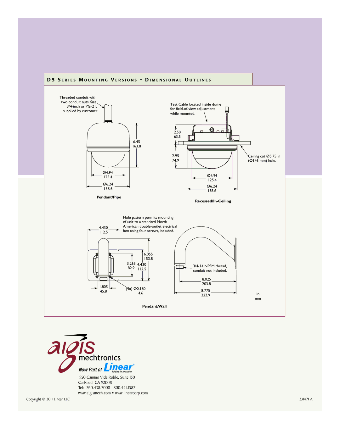 Linear D5 brochure Now Part 