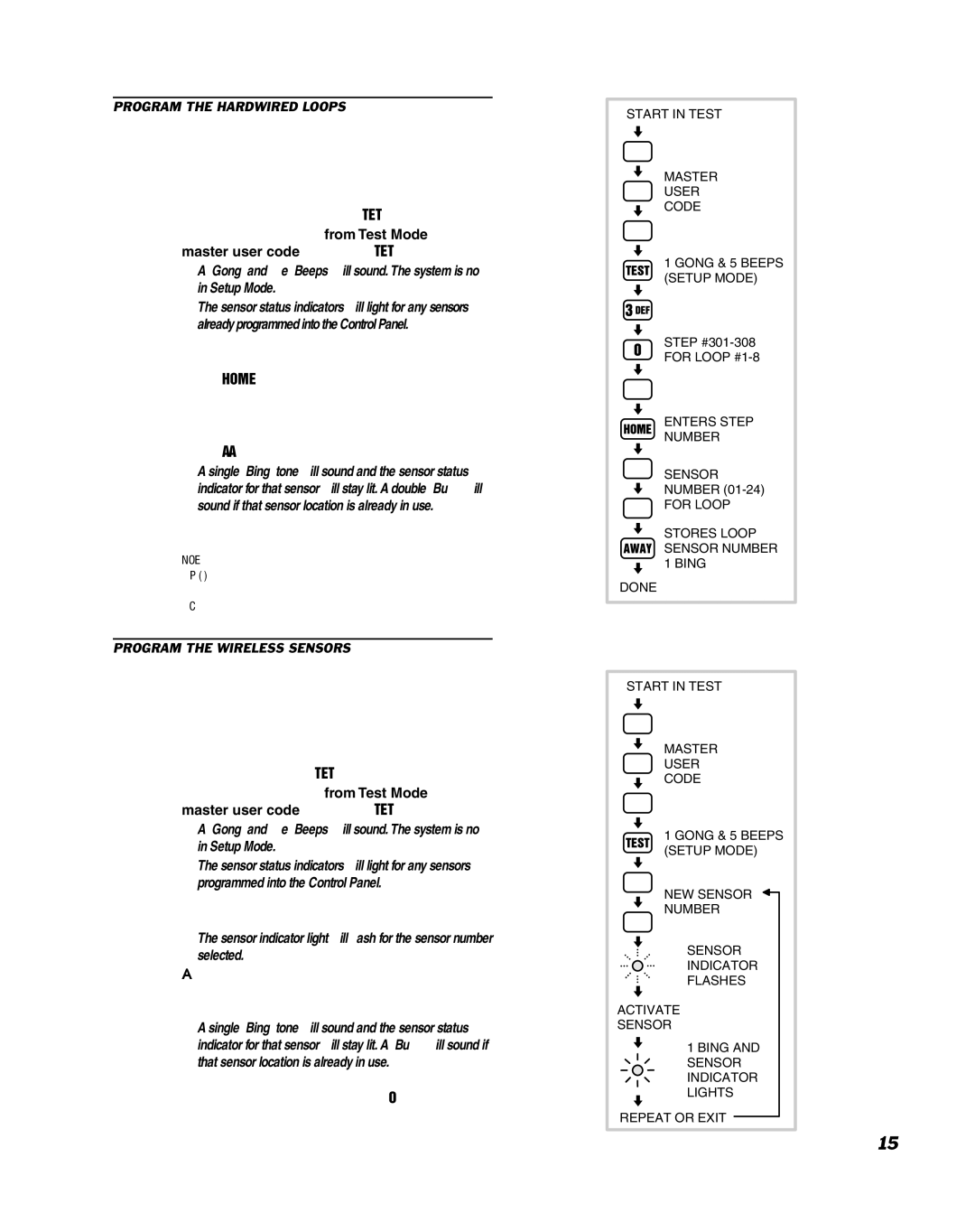 Linear DUAL 824 manual Program the Hardwired Loops, Repeat Steps 3-6 to enable all of the hardwired loops used 