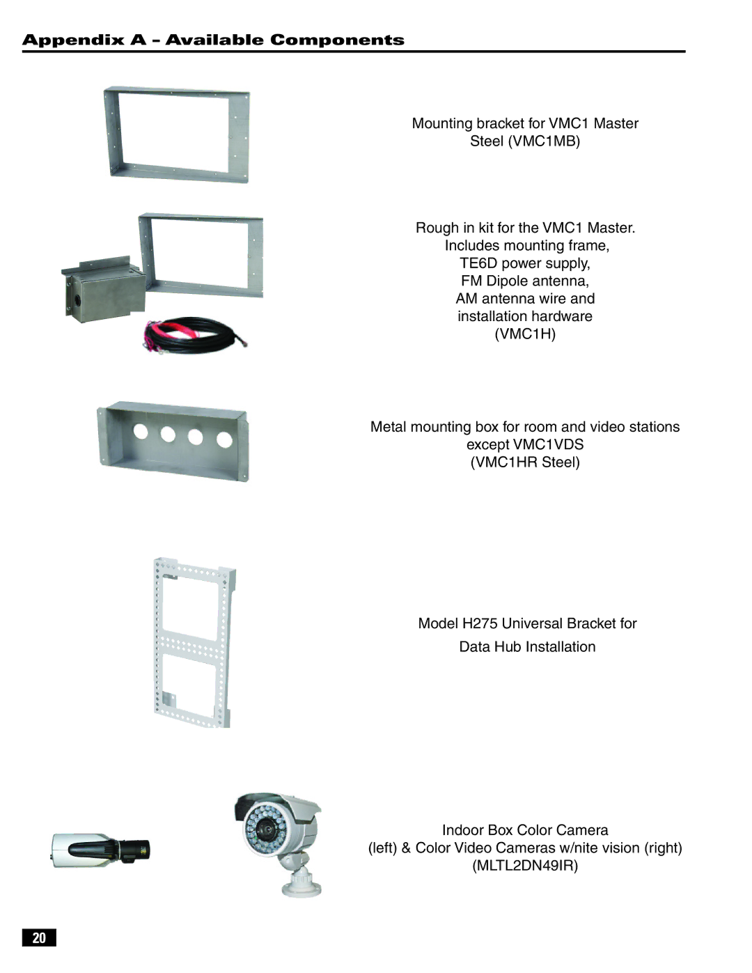 Linear VMC-1 manual MLTL2DN49IR 