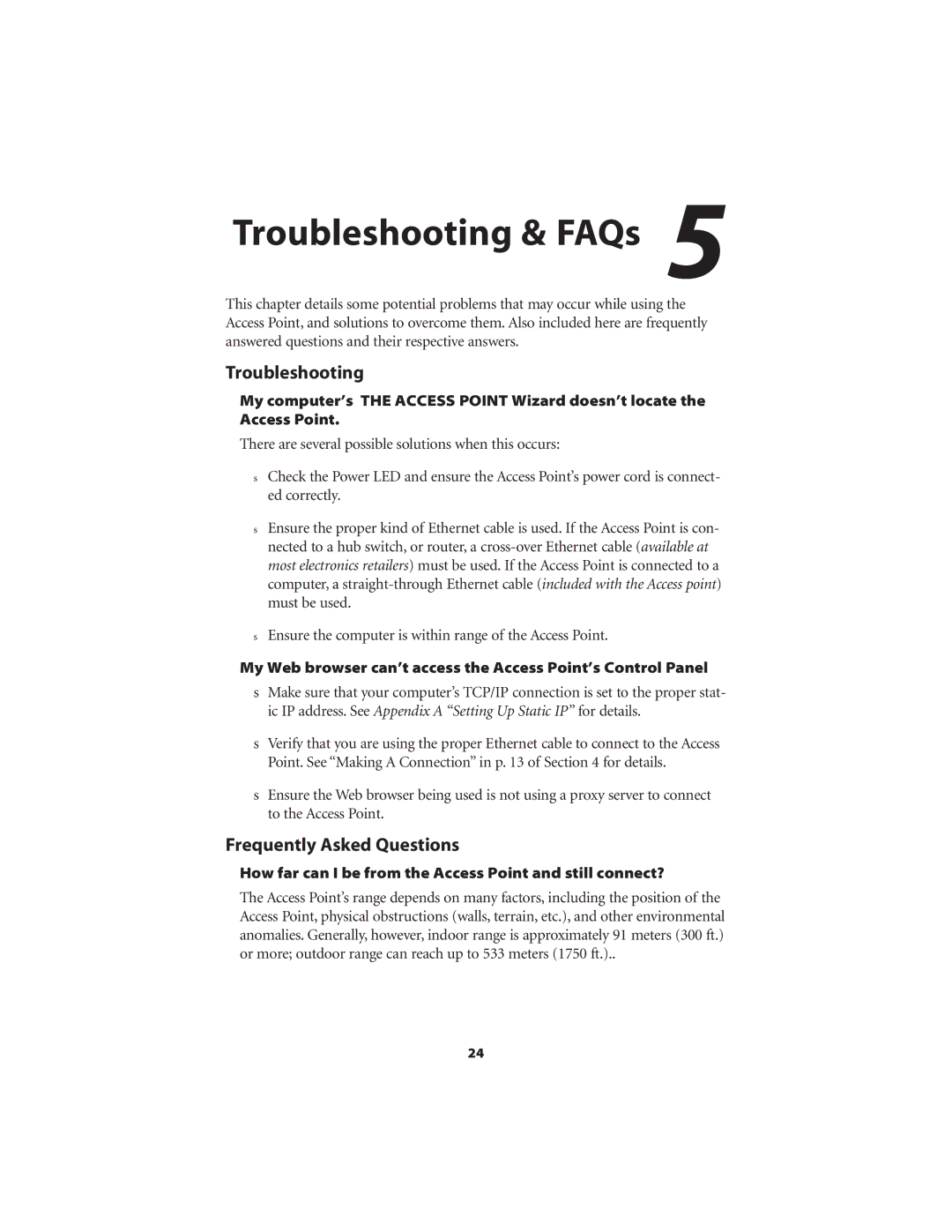 Link electronic GT701AP user manual Troubleshooting & FAQs, Frequently Asked Questions 