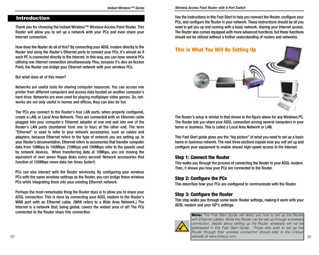 Linksys BEFW11S4 ver. 3 manual But what does all of this mean?, Wireless Access Point Router with 4-Port Switch 