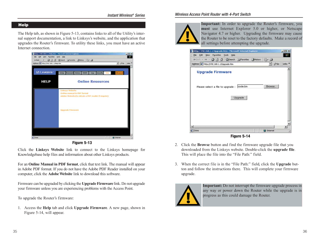 Linksys BEFW11S4 manual Help, Filters 