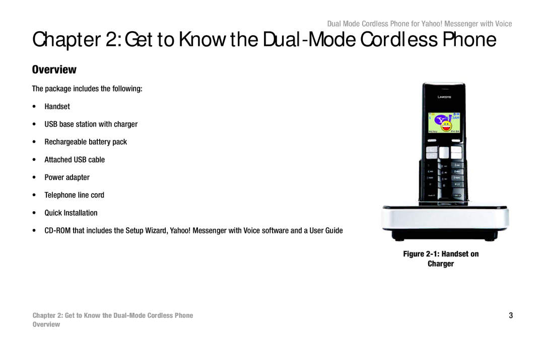 Linksys CIT310 manual Get to Know the Dual-Mode Cordless Phone, Overview 