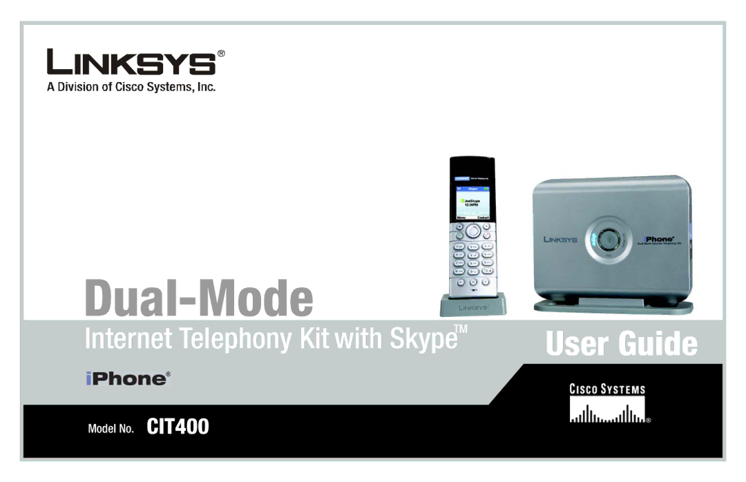 Linksys CIT400 manual Dual-Mode 