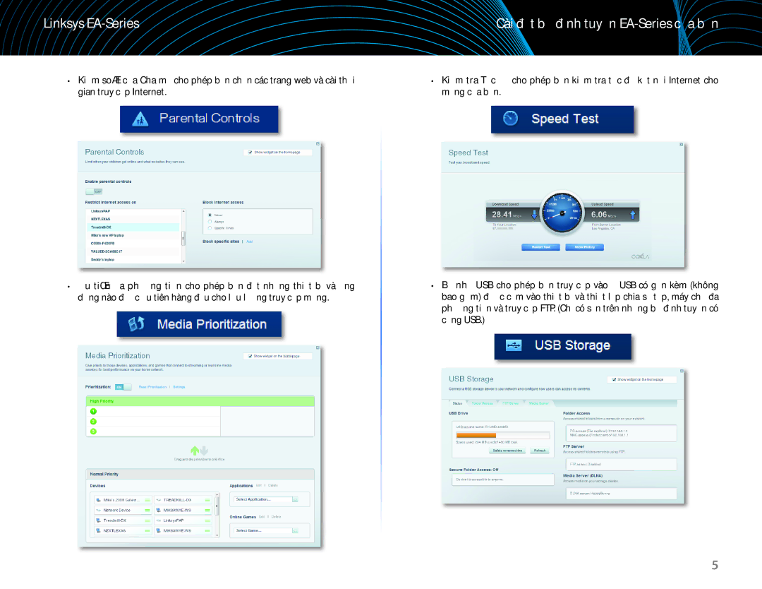 Linksys EA6100 manual Linksys EA-Series 