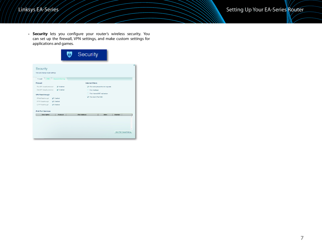 Linksys EA6100 manual Setting Up Your EA-Series Router 