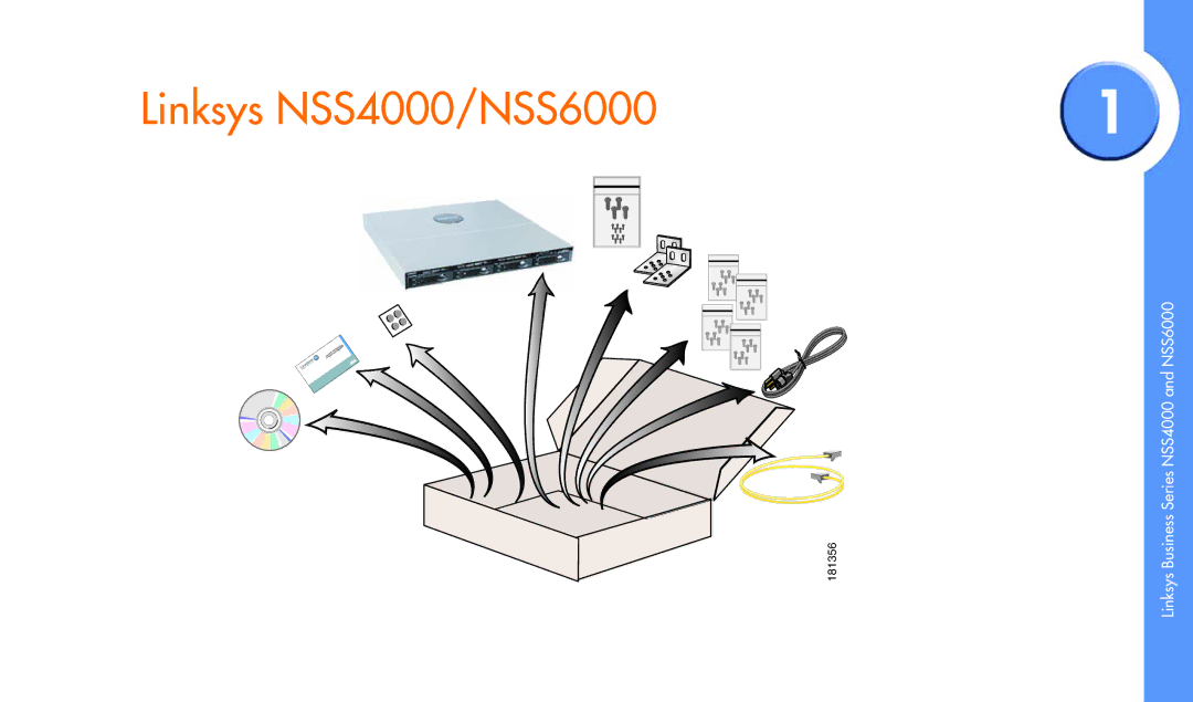 Linksys manual Linksys NSS4000/NSS6000 