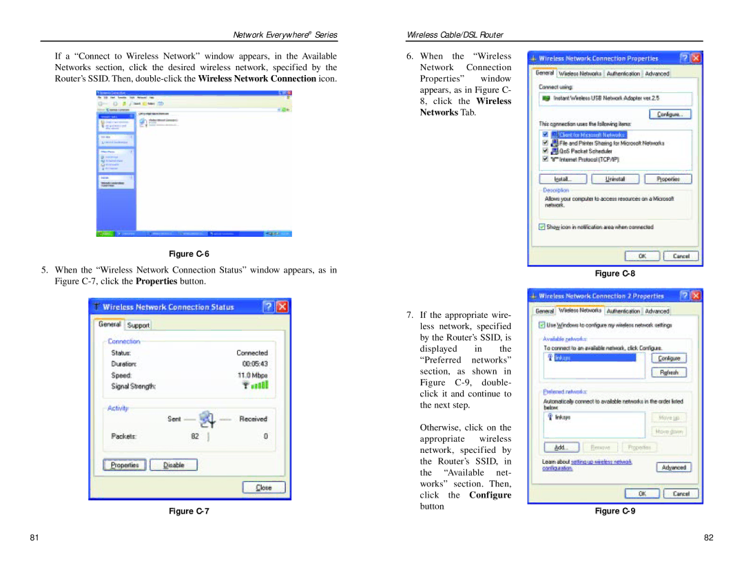 Linksys NWR04B manual Figure C-6 