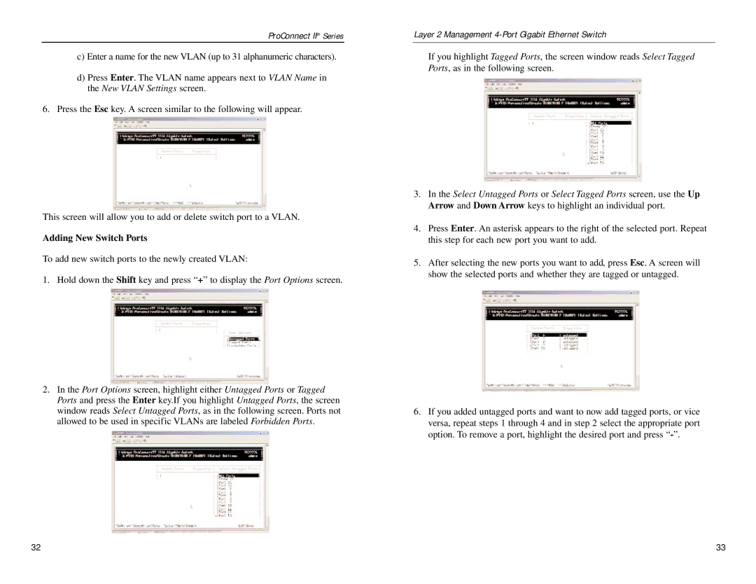 Linksys PC22604 manual Adding New Switch Ports 