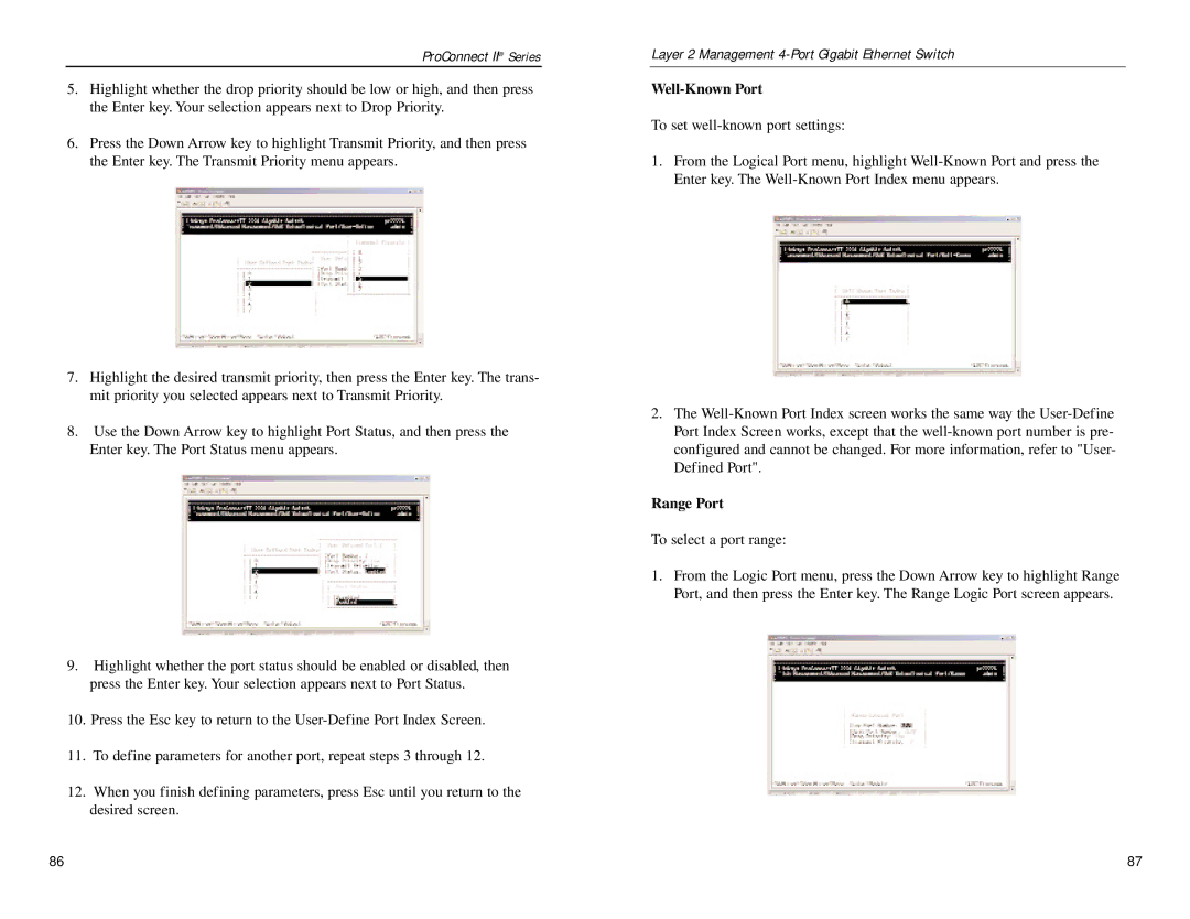 Linksys PC22604 manual Well-Known Port, Range Port 