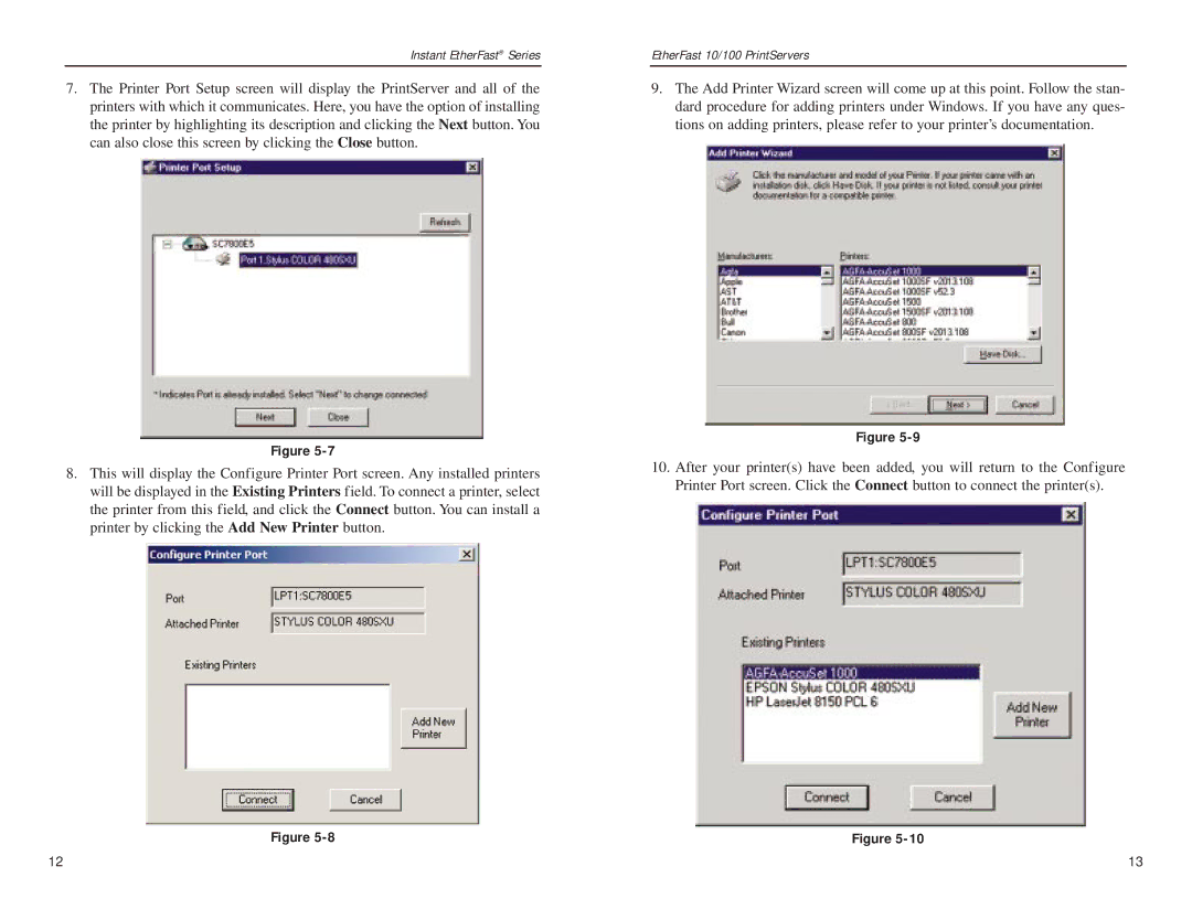 Linksys PPSX1, EPSX3 manual Instant EtherFast Series 